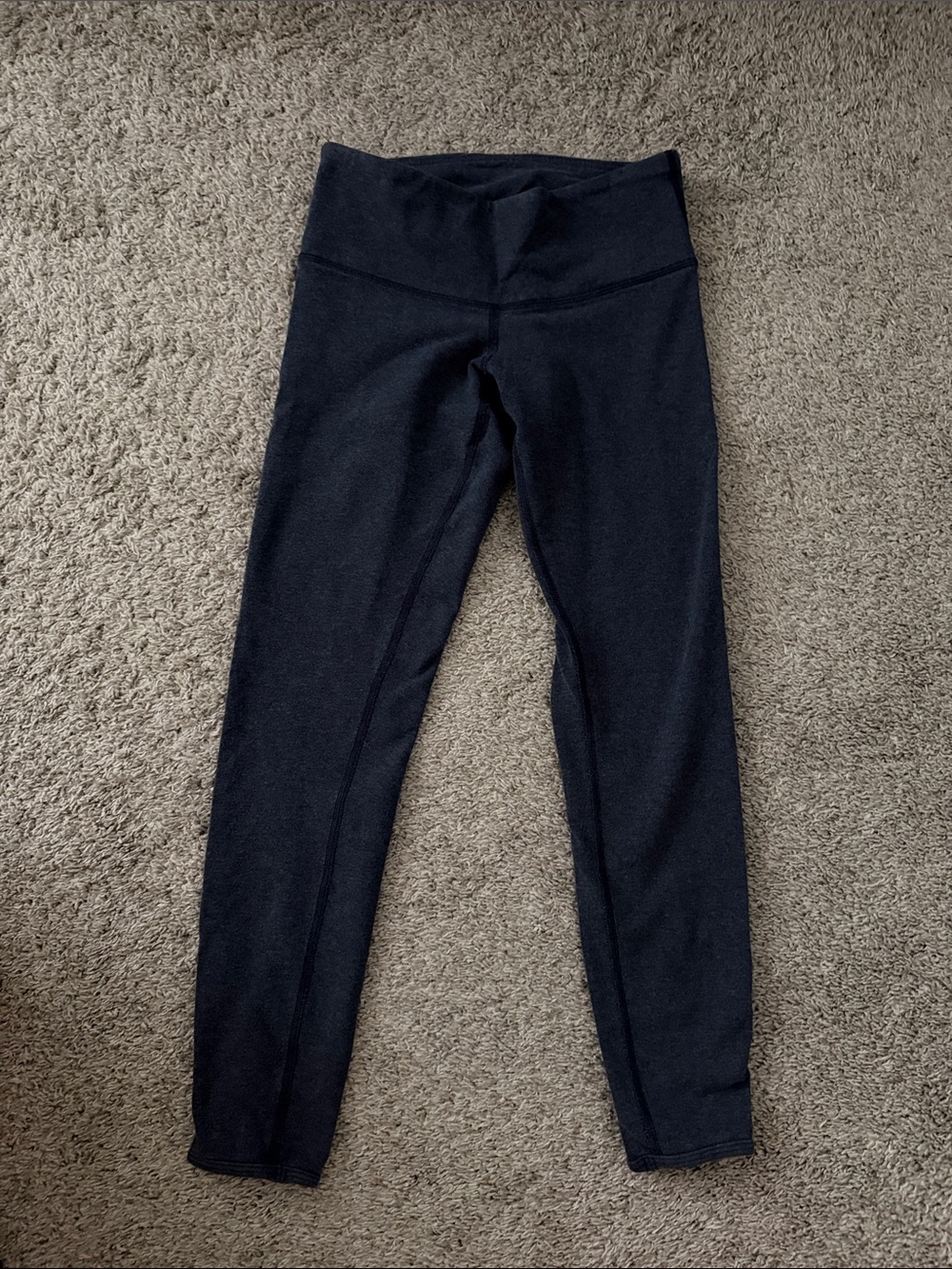 Lululemon Athletica Blue High-Waist Leggings